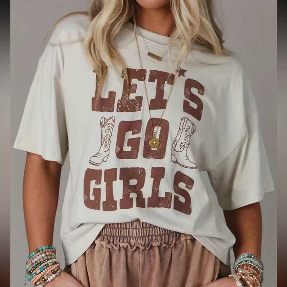 Brand New “Let’s Go Girls” Top